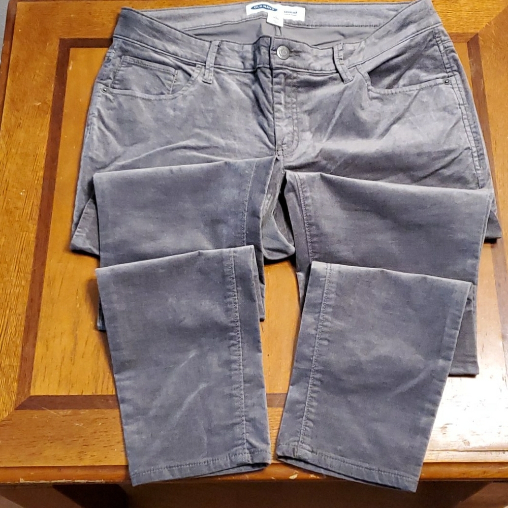 NWT 12P OLD NAVY VELVET ROCKSTAR SKINNY JEANS
